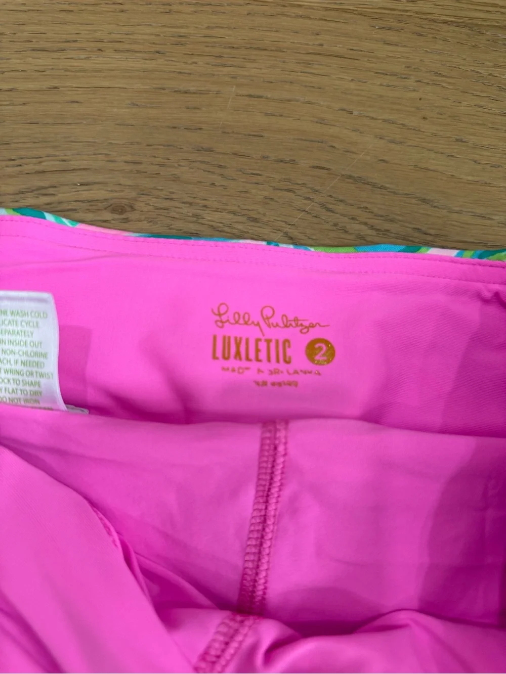 Lilly Pulitzer Bright Pink Luxletic Bottoms - Picture 5 of 7